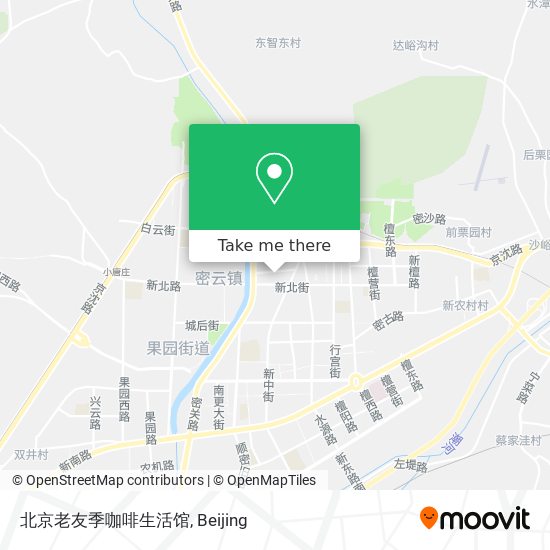 北京老友季咖啡生活馆 map