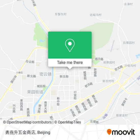 勇燕升五金商店 map