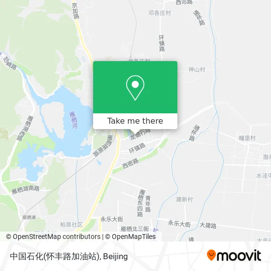 中国石化(怀丰路加油站) map