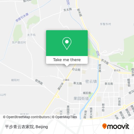平步青云农家院 map
