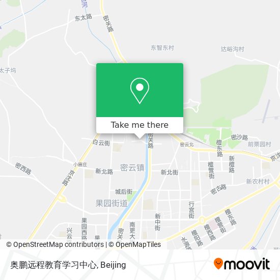 奥鹏远程教育学习中心 map