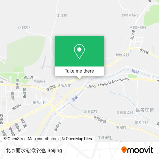 北京丽水港湾浴池 map