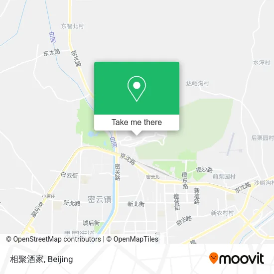 相聚酒家 map