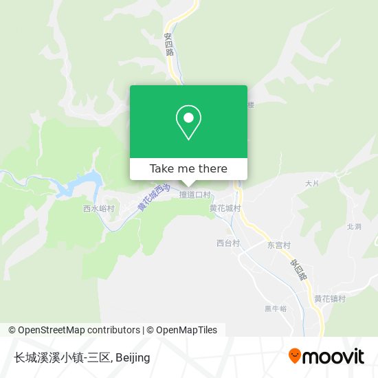 长城溪溪小镇-三区 map