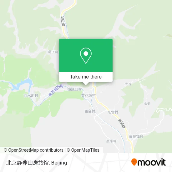 北京静养山房旅馆 map