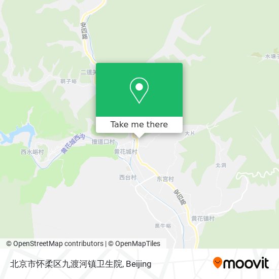 北京市怀柔区九渡河镇卫生院 map