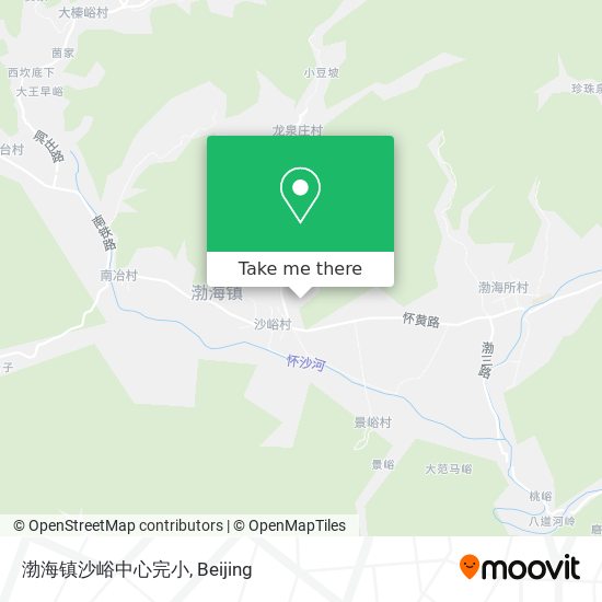 渤海镇沙峪中心完小 map