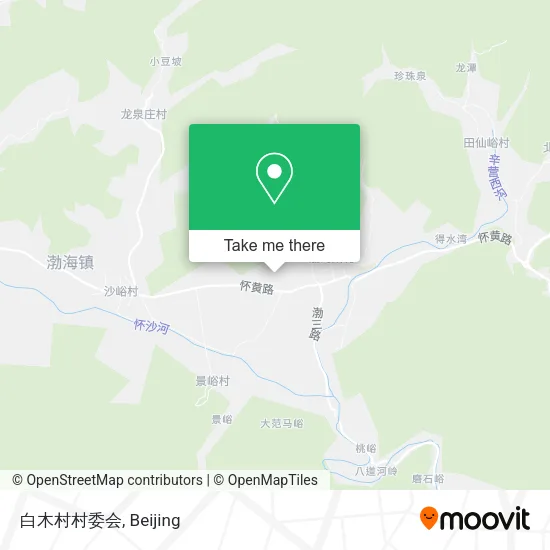 白木村村委会 map