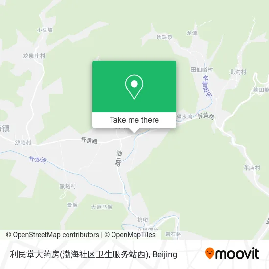 利民堂大药房(渤海社区卫生服务站西) map