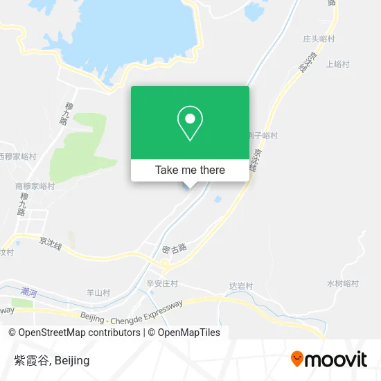 紫霞谷 map
