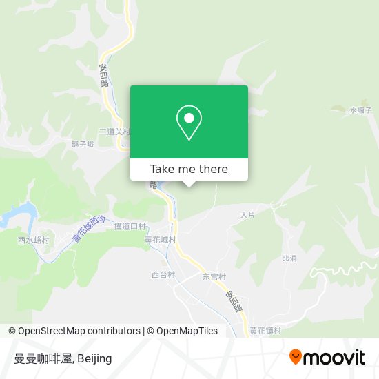 曼曼咖啡屋 map