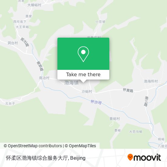 怀柔区渤海镇综合服务大厅 map