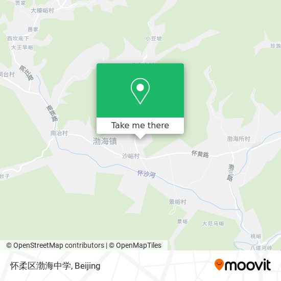 怀柔区渤海中学 map