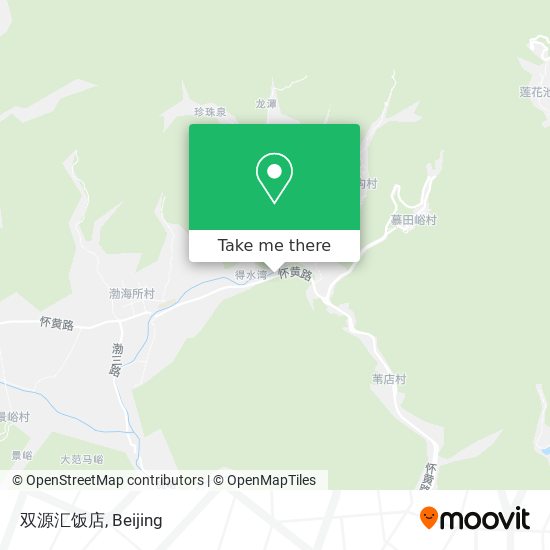 双源汇饭店 map