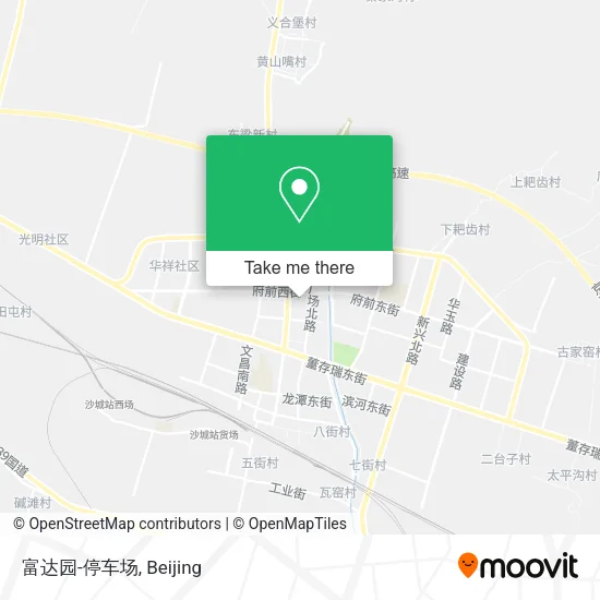 富达园-停车场 map