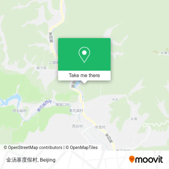 金汤寨度假村 map