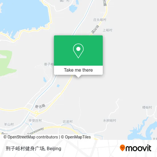 荆子峪村健身广场 map