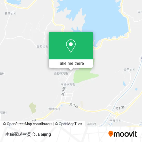 南穆家峪村委会 map