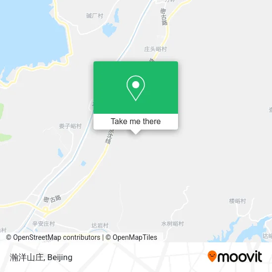 瀚洋山庄 map