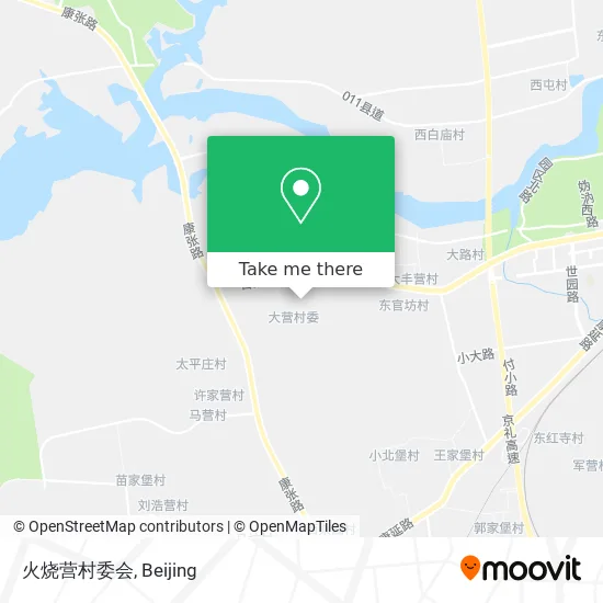 火烧营村委会 map