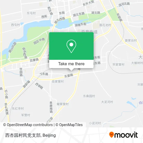 西杏园村民党支部 map