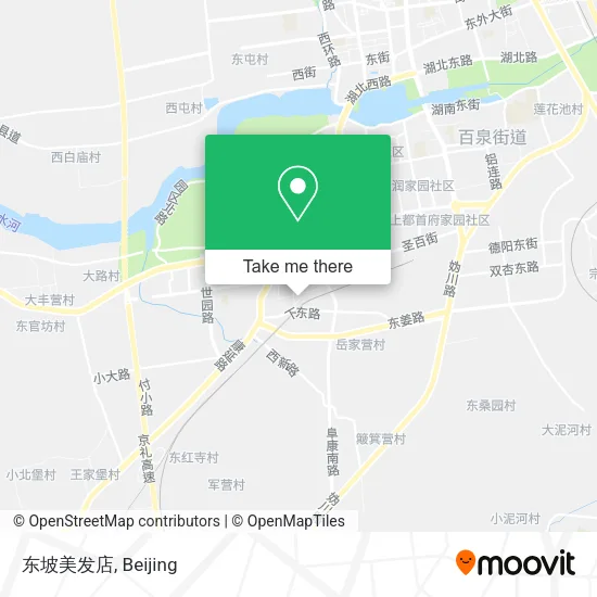 东坡美发店 map