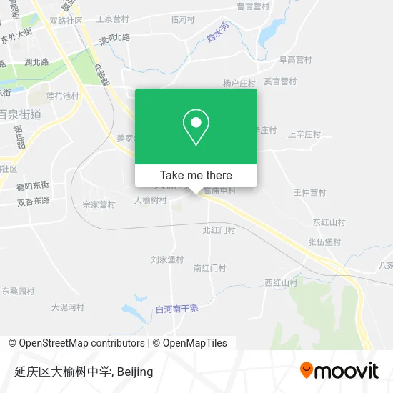 延庆区大榆树中学 map