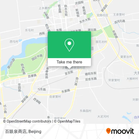 百眼泉商店 map