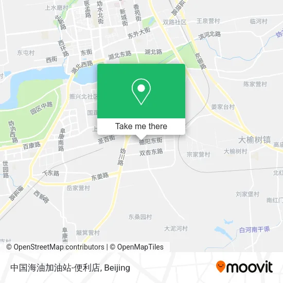 中国海油加油站-便利店 map