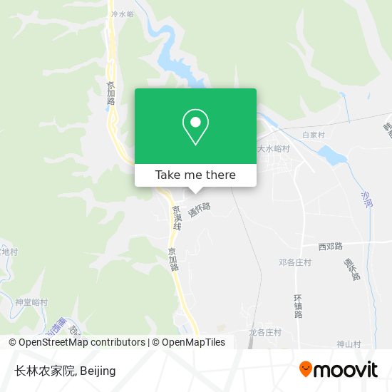 长林农家院 map