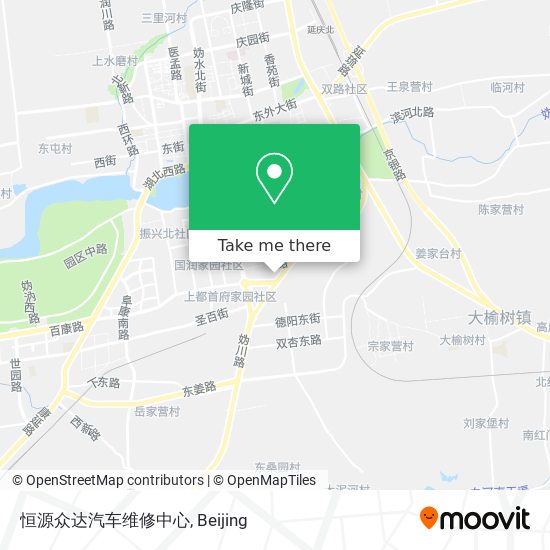 恒源众达汽车维修中心 map