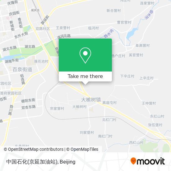 中国石化(京延加油站) map