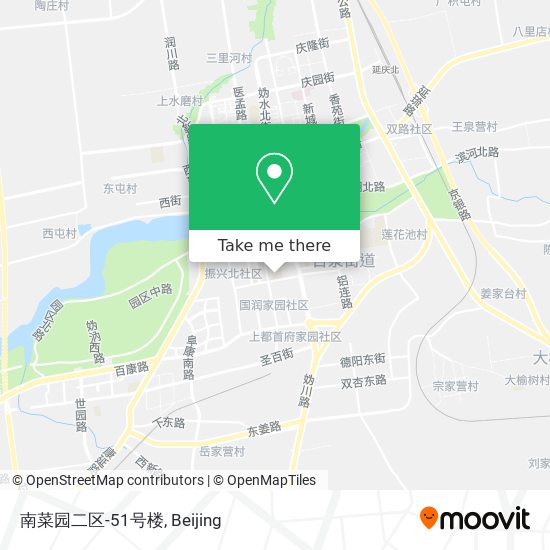 南菜园二区-51号楼 map