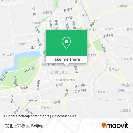 皖北正宗板面 map