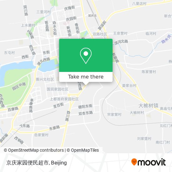 京庆家园便民超市 map
