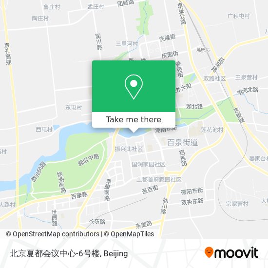 北京夏都会议中心-6号楼 map