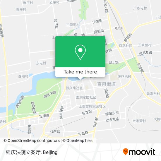 延庆法院立案厅 map
