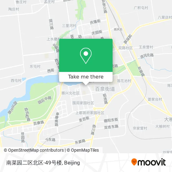 南菜园二区北区-49号楼 map