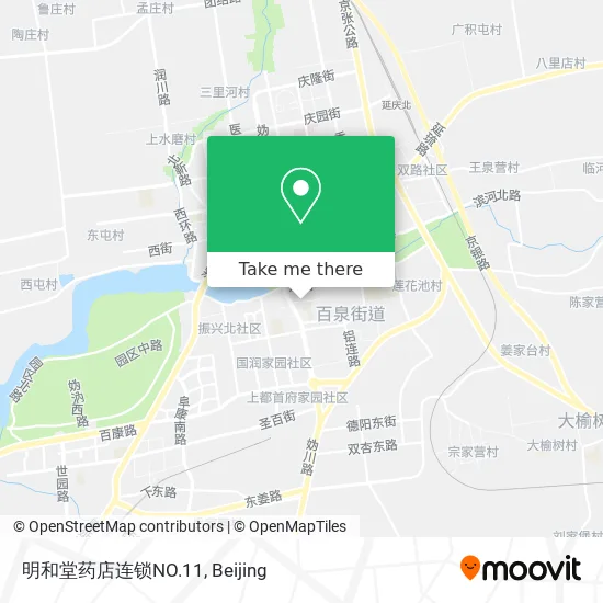 明和堂药店连锁NO.11 map