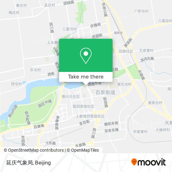 延庆气象局 map