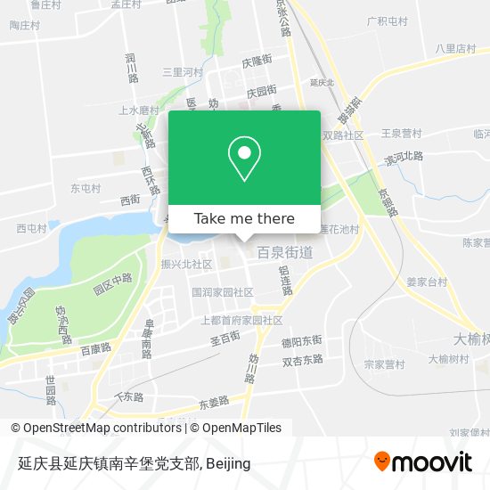 延庆县延庆镇南辛堡党支部 map