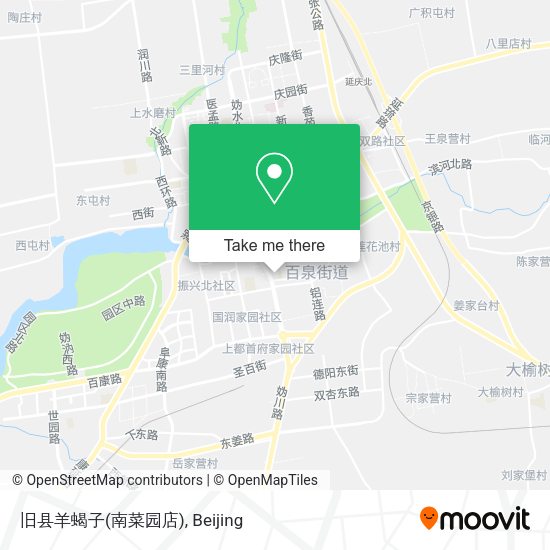 旧县羊蝎子(南菜园店) map