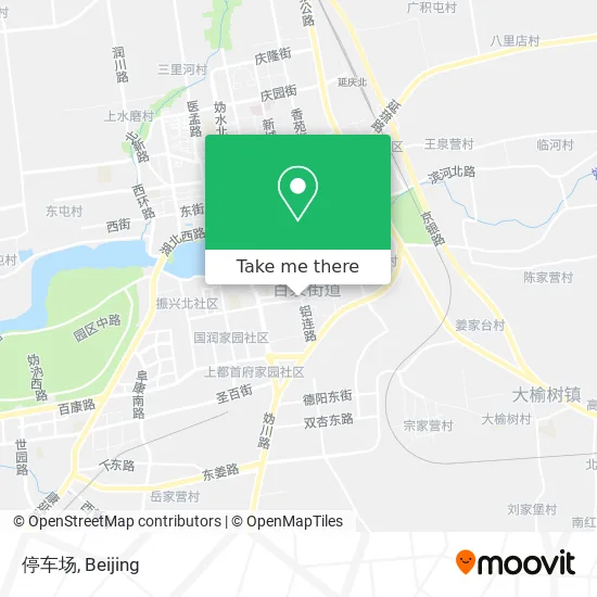 停车场 map