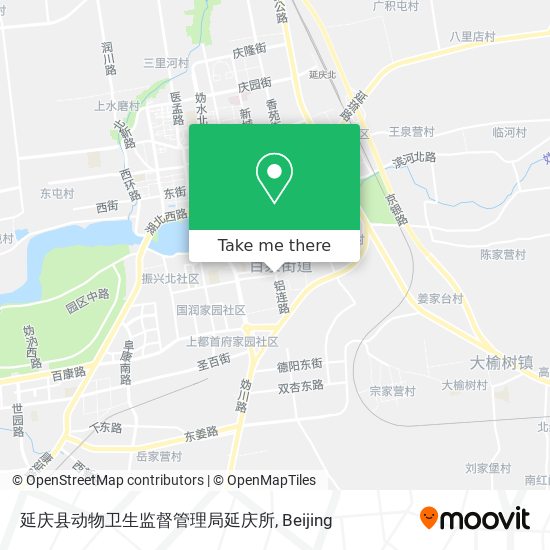 延庆县动物卫生监督管理局延庆所 map