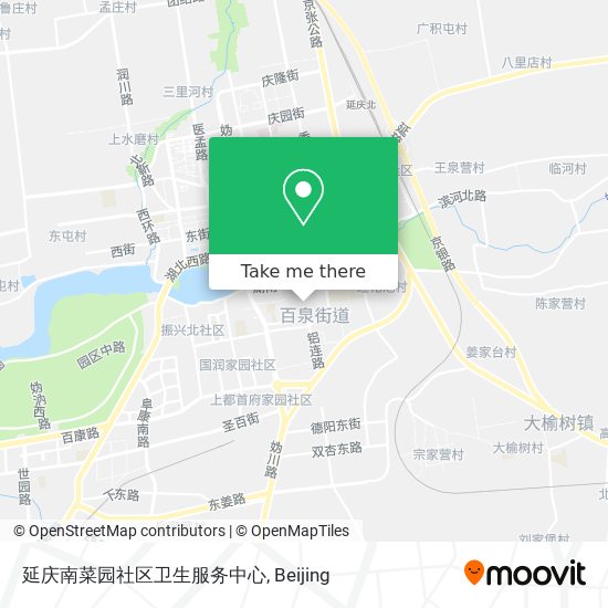 延庆南菜园社区卫生服务中心 map