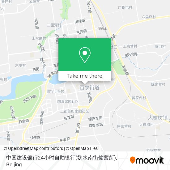 中国建设银行24小时自助银行(妫水南街储蓄所) map