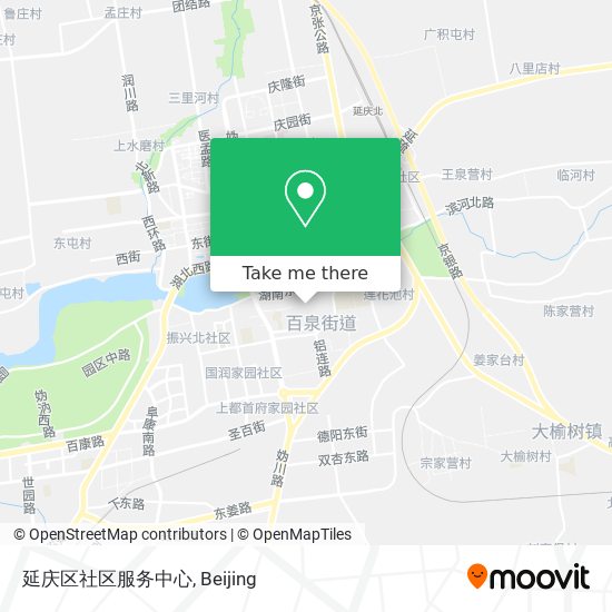 延庆区社区服务中心 map