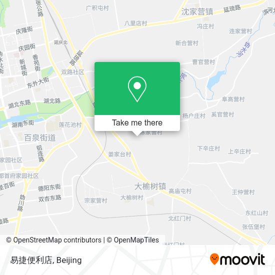 易捷便利店 map