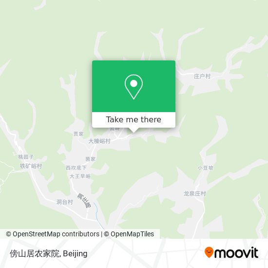傍山居农家院 map