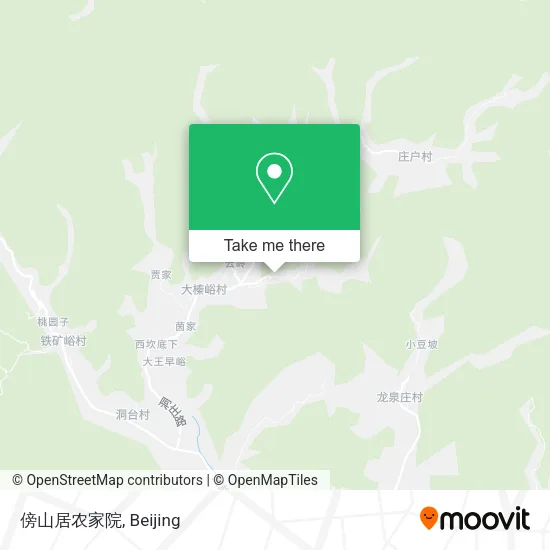 傍山居农家院 map